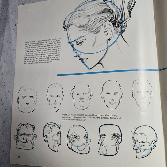 The Art of Drawing How To Instruction Book B-377 Vintage Softcover - Picture 8 of 16